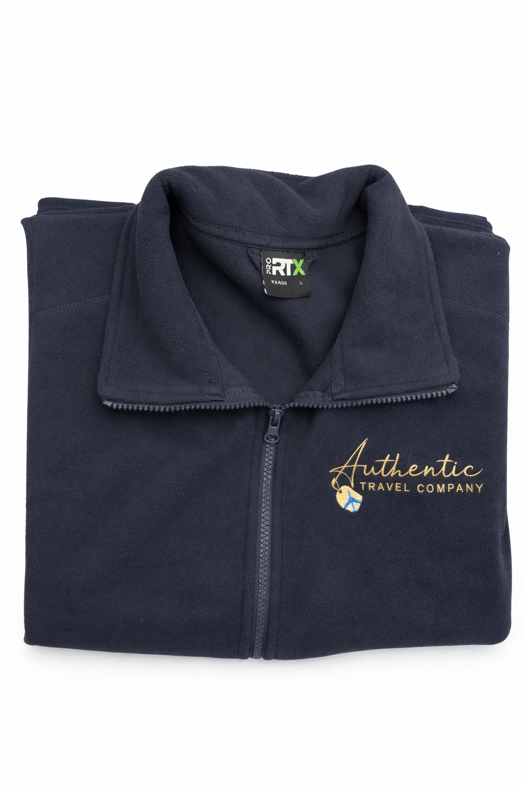 Embroidered branded fleece supplied by YAPO