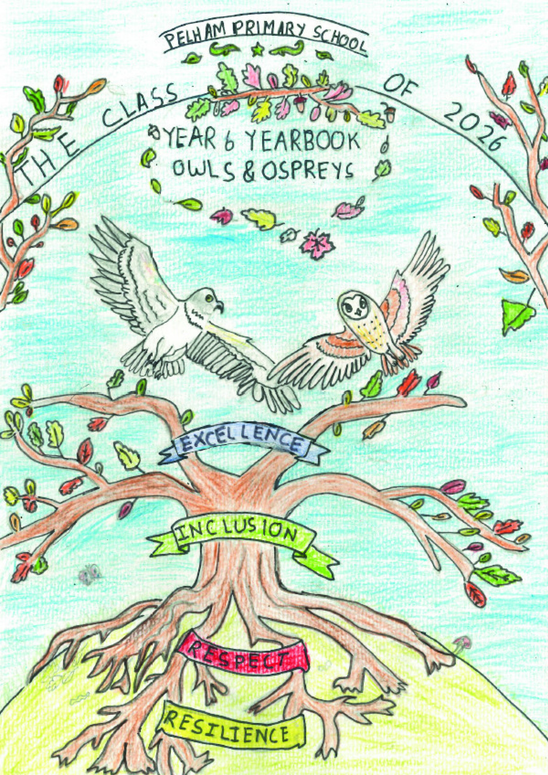 Pelham Primary School 2026 yearbook created by YAPO