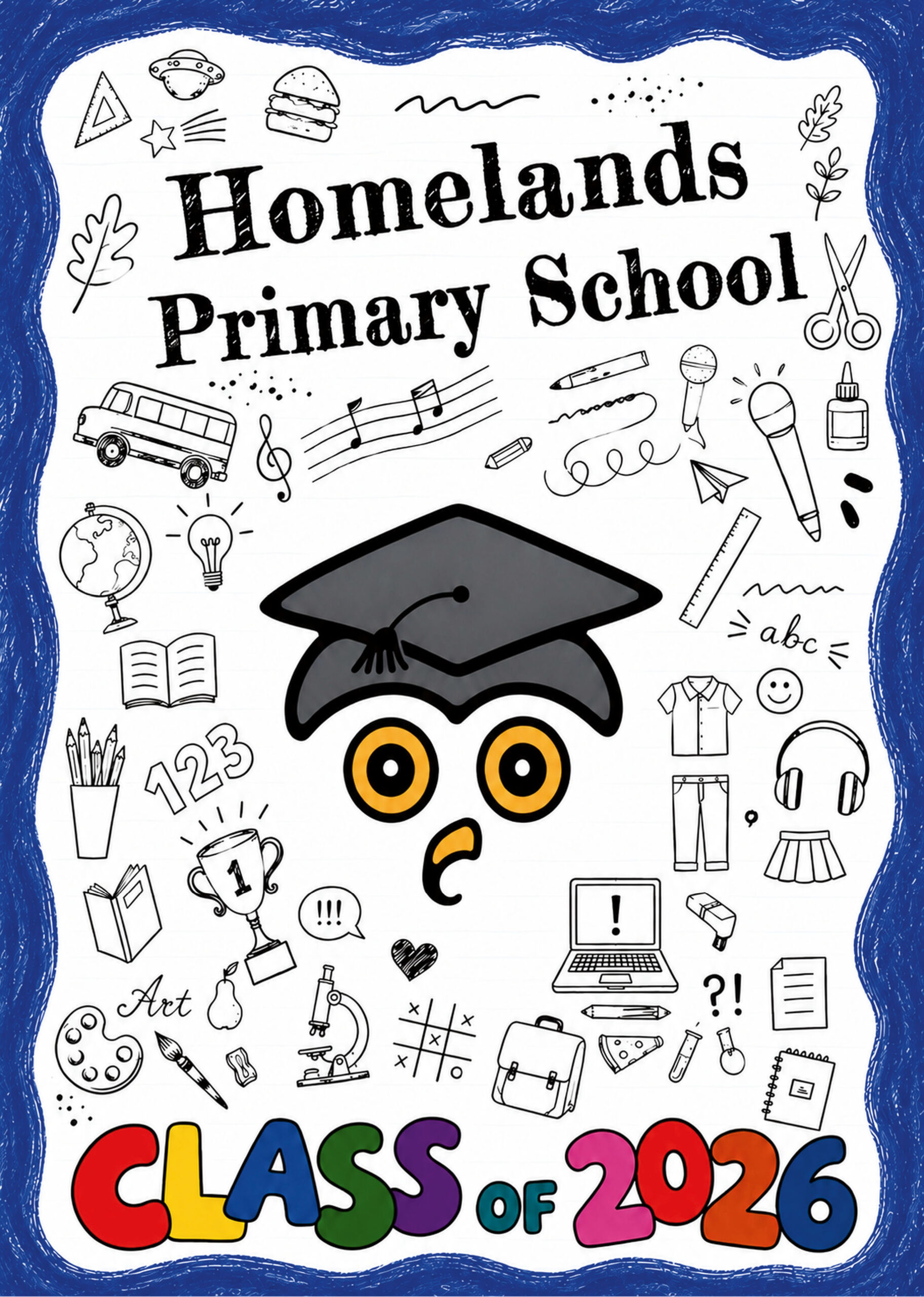 Homelands Primary School 2026 yearbook created by YAPO