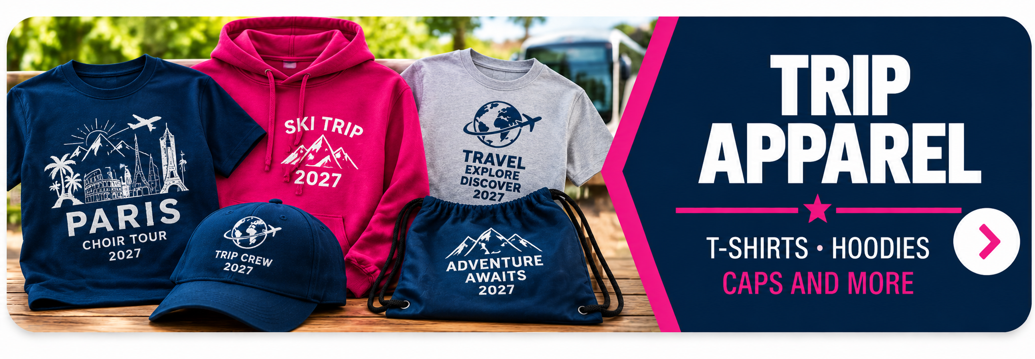 School Trip Apparel by YAPO