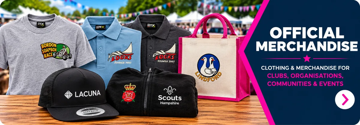 Official merchandise for clubs, organisations and events by YAPO